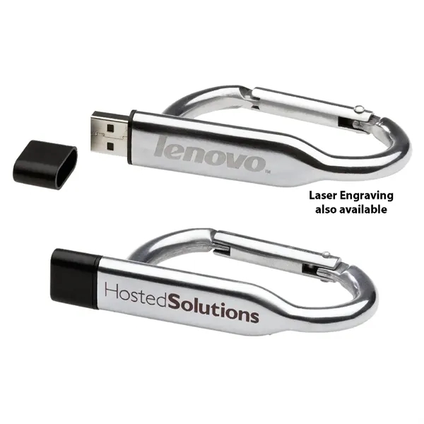 USB Drive And Carabiner - Image 2