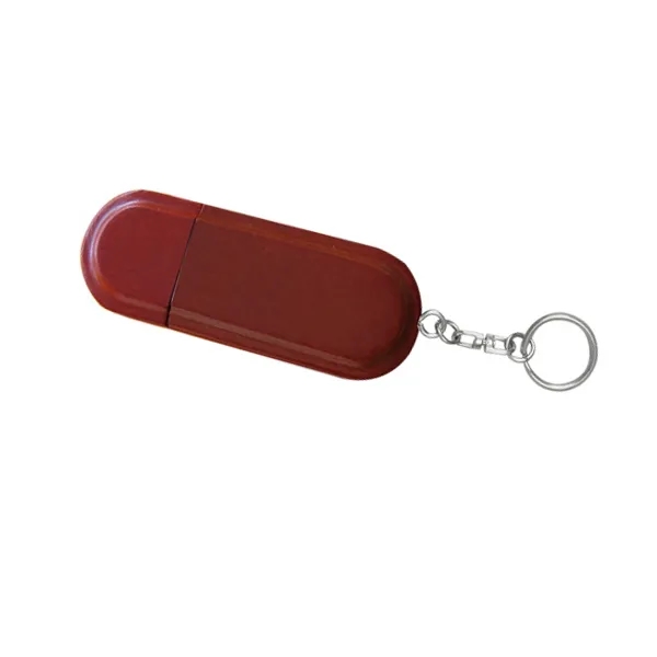 Wooden USB Keychain - Image 3
