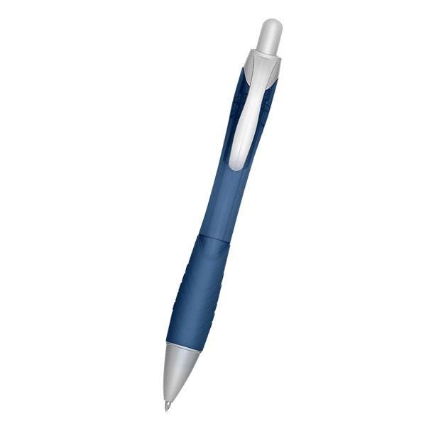 Rio Ballpoint Pen With Contoured Rubber Grip - Image 18