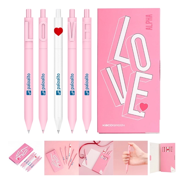 LOVE Gel Pen Set - Image 1