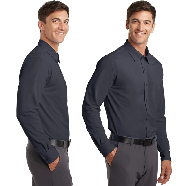 Port Authority® Dimension Knit Dress Shirt - Image 2