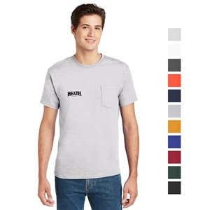 Hanes® - Tagless® 100% Cotton T-Shirt with Pocket