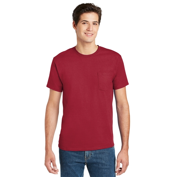 Hanes® - Tagless® 100% Cotton T-Shirt with Pocket - Image 5
