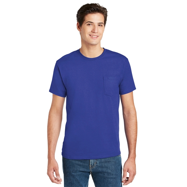 Hanes® - Tagless® 100% Cotton T-Shirt with Pocket - Image 6
