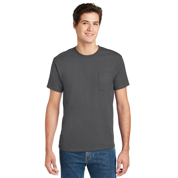 Hanes® - Tagless® 100% Cotton T-Shirt with Pocket - Image 10