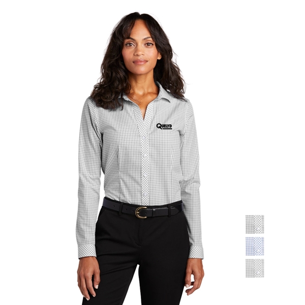 Red House® Ladies Open Ground Check Non-Iron Shirt - Image 1