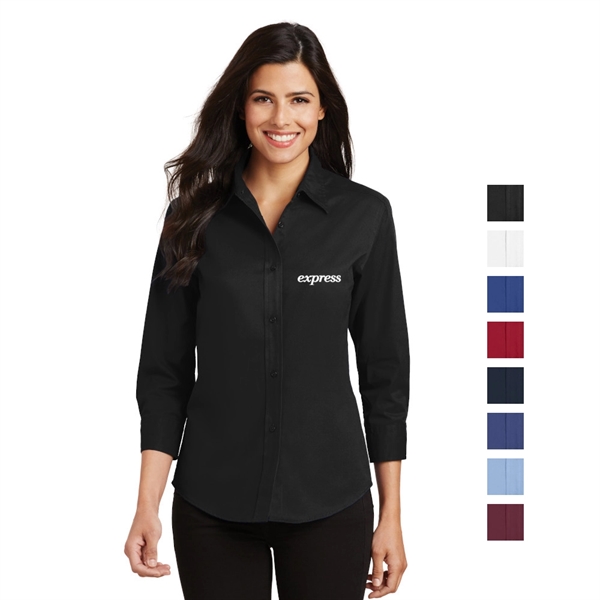 Port Authority® Ladies 3/4-Sleeve Easy Care Shirt - Image 1