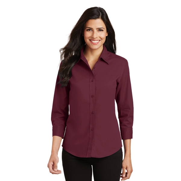 Port Authority® Ladies 3/4-Sleeve Easy Care Shirt - Image 3