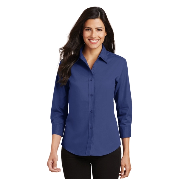 Port Authority® Ladies 3/4-Sleeve Easy Care Shirt - Image 4