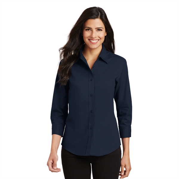 Port Authority® Ladies 3/4-Sleeve Easy Care Shirt - Image 6