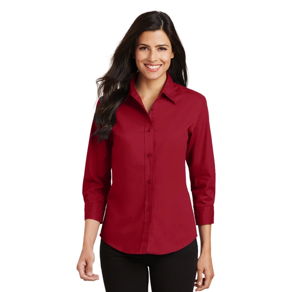Port Authority® Ladies 3/4-Sleeve Easy Care Shirt - Image 7