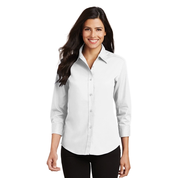 Port Authority® Ladies 3/4-Sleeve Easy Care Shirt - Image 9
