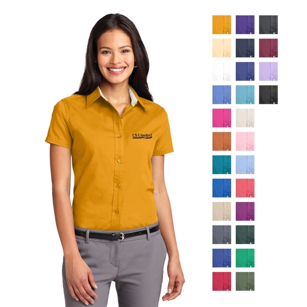 Port Authority® Ladies Short Sleeve Easy Care Shirt - Image 1