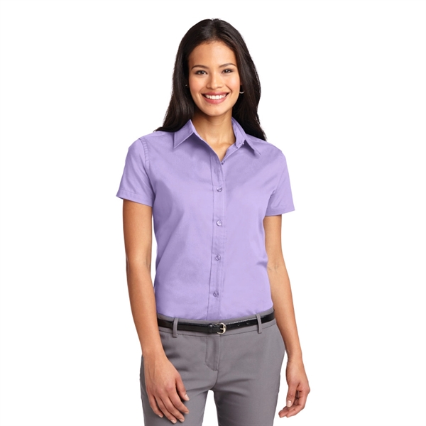 Port Authority® Ladies Short Sleeve Easy Care Shirt - Image 4