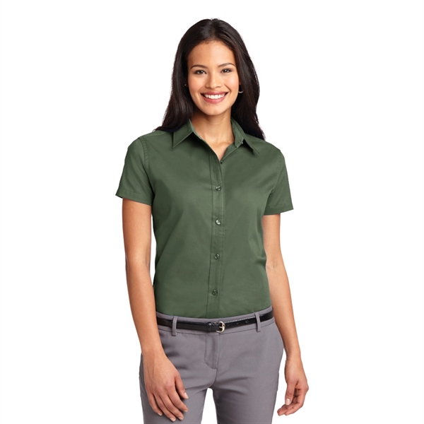Port Authority® Ladies Short Sleeve Easy Care Shirt - Image 7