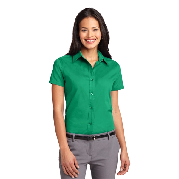 Port Authority® Ladies Short Sleeve Easy Care Shirt - Image 8