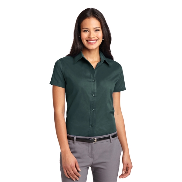 Port Authority® Ladies Short Sleeve Easy Care Shirt - Image 9