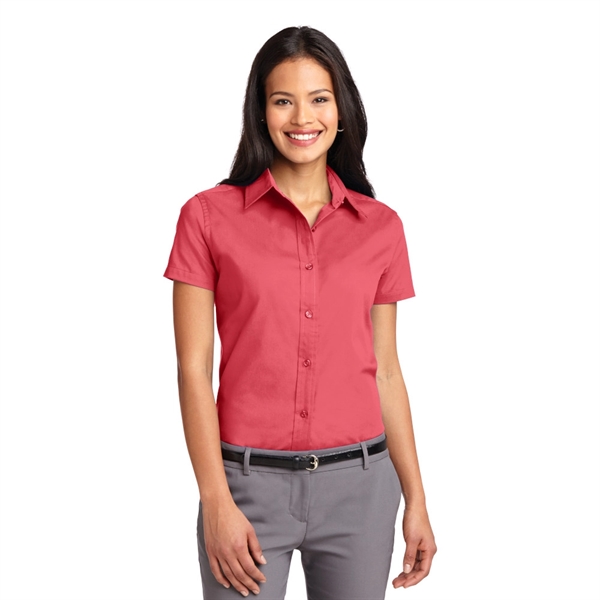 Port Authority® Ladies Short Sleeve Easy Care Shirt - Image 11