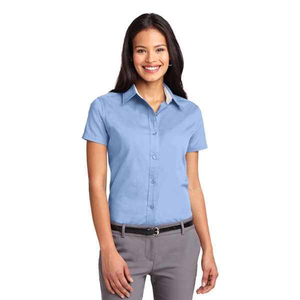 Port Authority® Ladies Short Sleeve Easy Care Shirt - Image 12