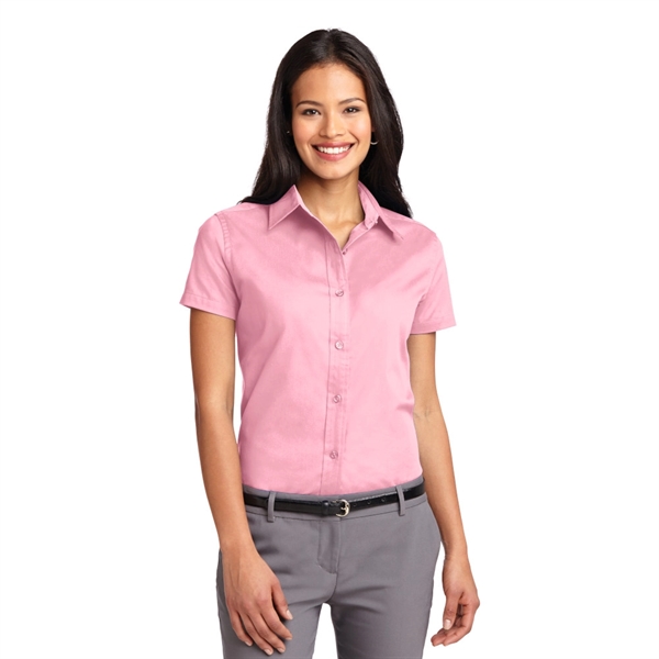 Port Authority® Ladies Short Sleeve Easy Care Shirt - Image 13