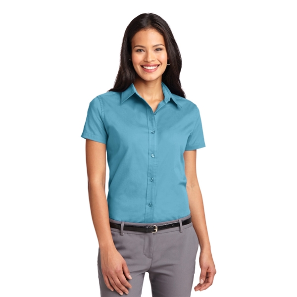 Port Authority® Ladies Short Sleeve Easy Care Shirt - Image 15