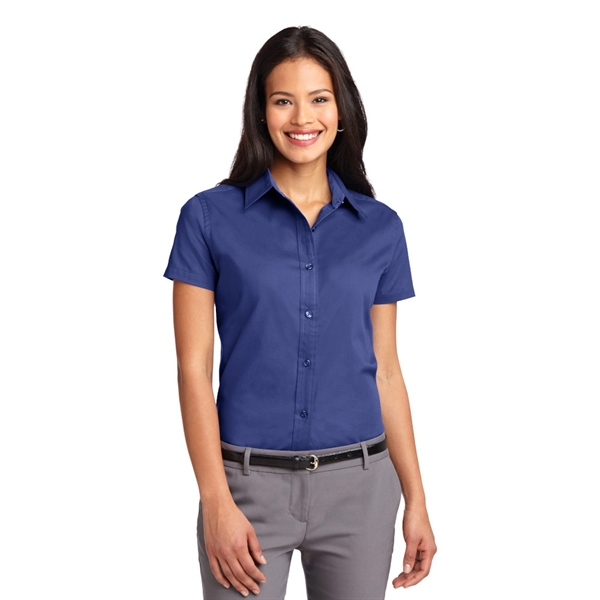 Port Authority® Ladies Short Sleeve Easy Care Shirt - Image 16
