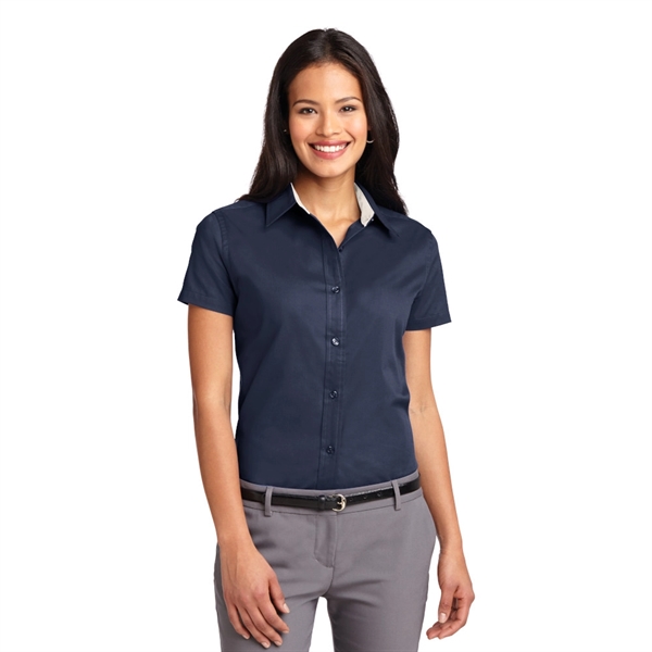 Port Authority® Ladies Short Sleeve Easy Care Shirt - Image 17