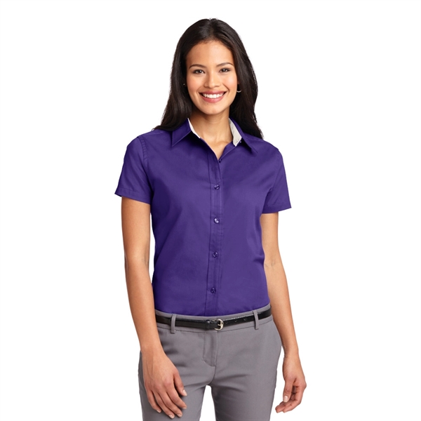 Port Authority® Ladies Short Sleeve Easy Care Shirt - Image 18