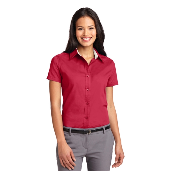Port Authority® Ladies Short Sleeve Easy Care Shirt - Image 19