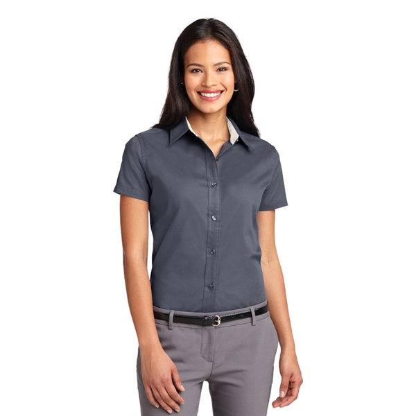 Port Authority® Ladies Short Sleeve Easy Care Shirt - Image 21