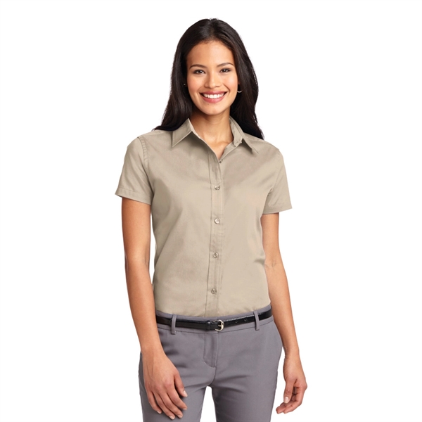 Port Authority® Ladies Short Sleeve Easy Care Shirt - Image 22