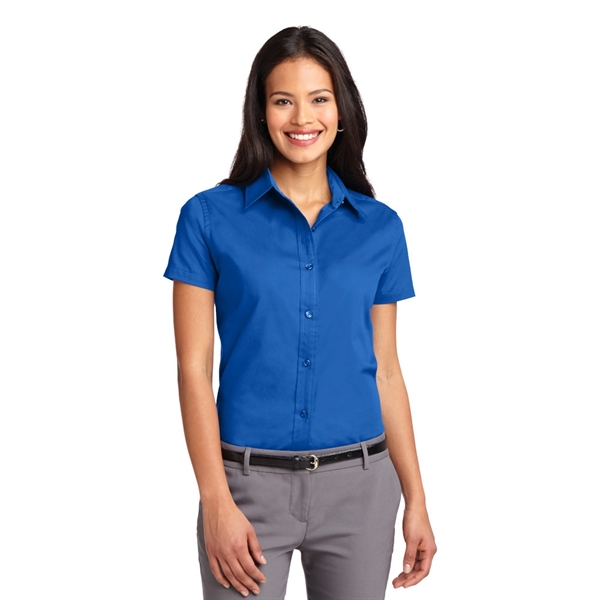 Port Authority® Ladies Short Sleeve Easy Care Shirt - Image 23