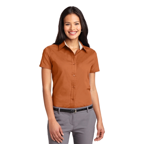 Port Authority® Ladies Short Sleeve Easy Care Shirt - Image 25
