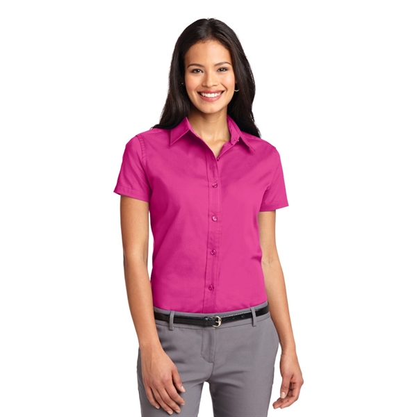 Port Authority® Ladies Short Sleeve Easy Care Shirt - Image 26
