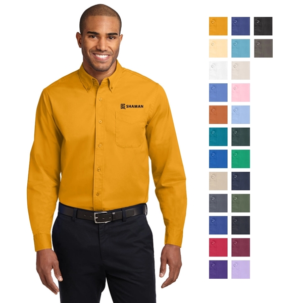 Port Authority® Long Sleeve Easy Care Shirt - Image 1