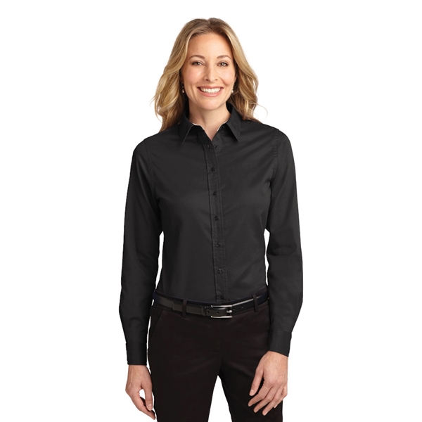 Port Authority® Ladies Long Sleeve Easy Care Shirt - Image 2