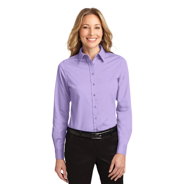 Port Authority® Ladies Long Sleeve Easy Care Shirt - Image 4