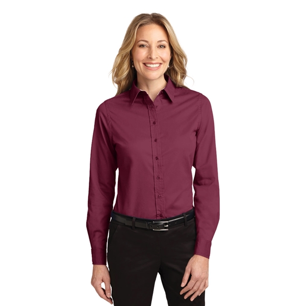 Port Authority® Ladies Long Sleeve Easy Care Shirt - Image 5
