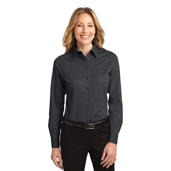 Port Authority® Ladies Long Sleeve Easy Care Shirt - Image 6