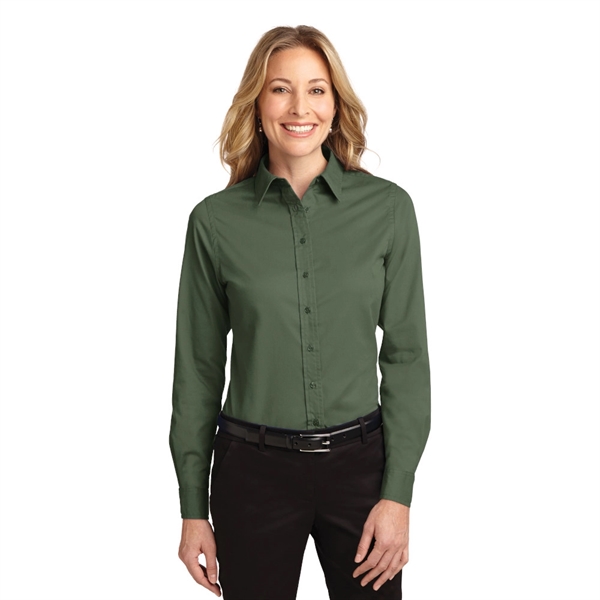 Port Authority® Ladies Long Sleeve Easy Care Shirt - Image 7