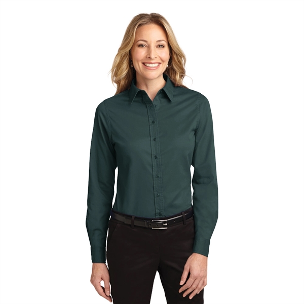 Port Authority® Ladies Long Sleeve Easy Care Shirt - Image 9