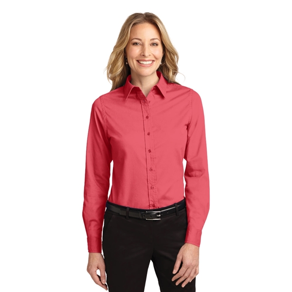 Port Authority® Ladies Long Sleeve Easy Care Shirt - Image 11