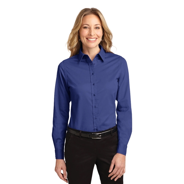 Port Authority® Ladies Long Sleeve Easy Care Shirt - Image 16