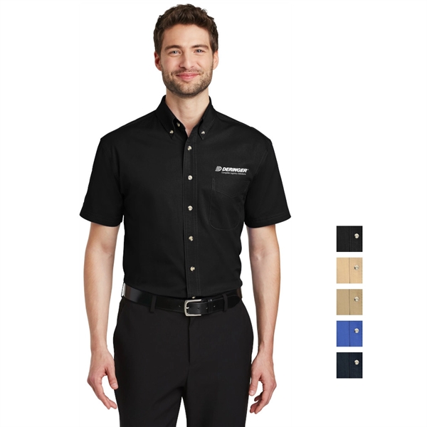 Port Authority® Short Sleeve Twill Shirt - Image 1