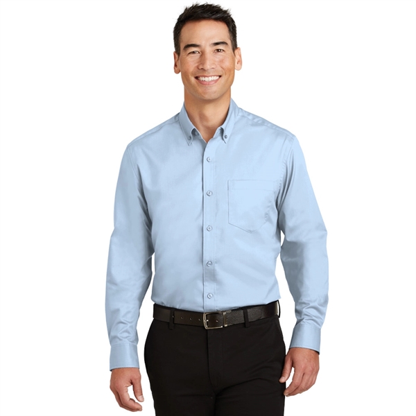 Port Authority® SuperPro™ Twill Shirt - Image 4
