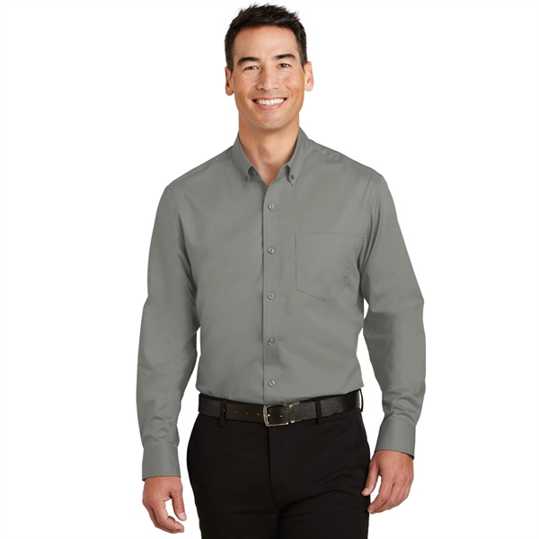Port Authority® SuperPro™ Twill Shirt - Image 6