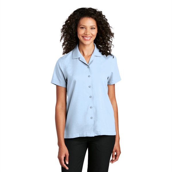 Port Authority® Ladies Short Sleeve Staff Shirt - Image 2