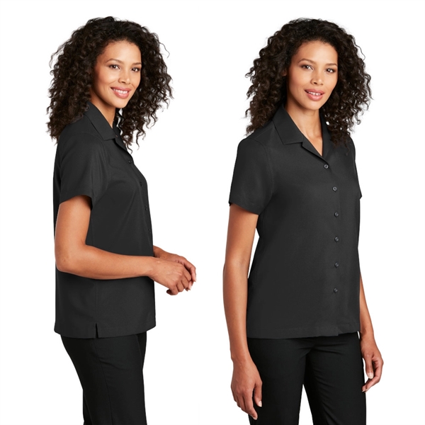 Port Authority® Ladies Short Sleeve Staff Shirt - Image 3