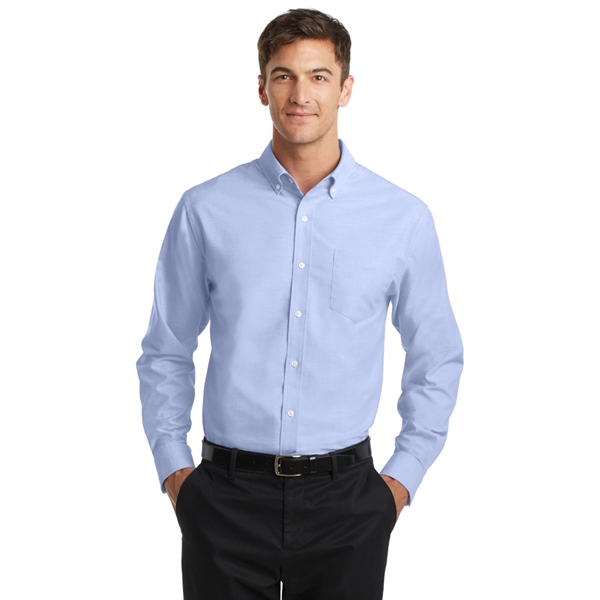 Port Authority® SuperPro™ Oxford Shirt - Image 6