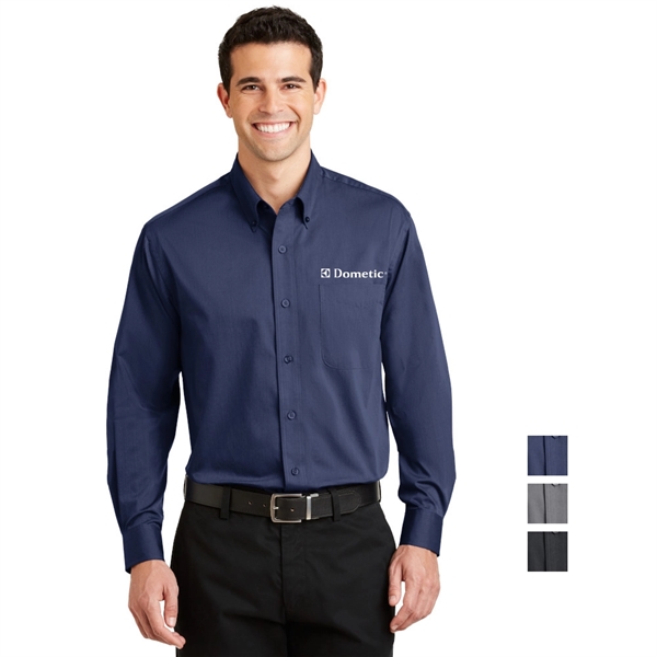Port Authority® Tonal Pattern Easy Care Shirt - Image 1